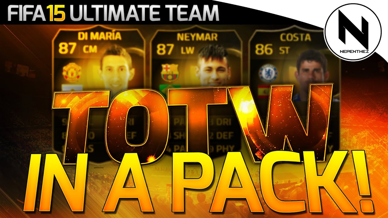 OMFG 4 IN FORMS!!! - FIFA 15 Ultimate Team Pack Opening
