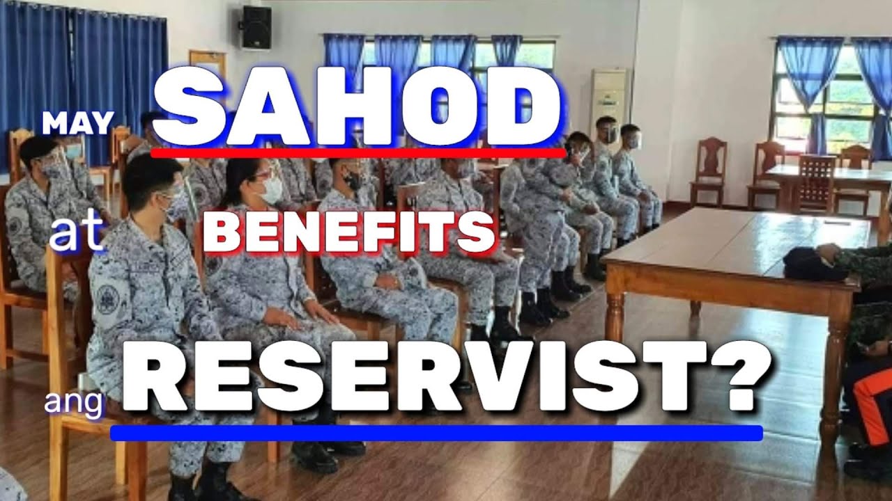 MAY SAHOD BA ANG RESERVIST?