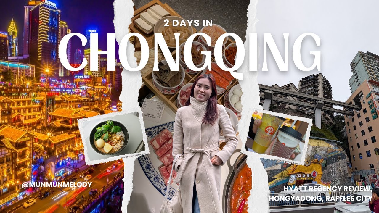 Chongqing, China 🇨🇳: Real Life Cyberpunk City & The World's Spiciest Hot Pot #china #chongqing