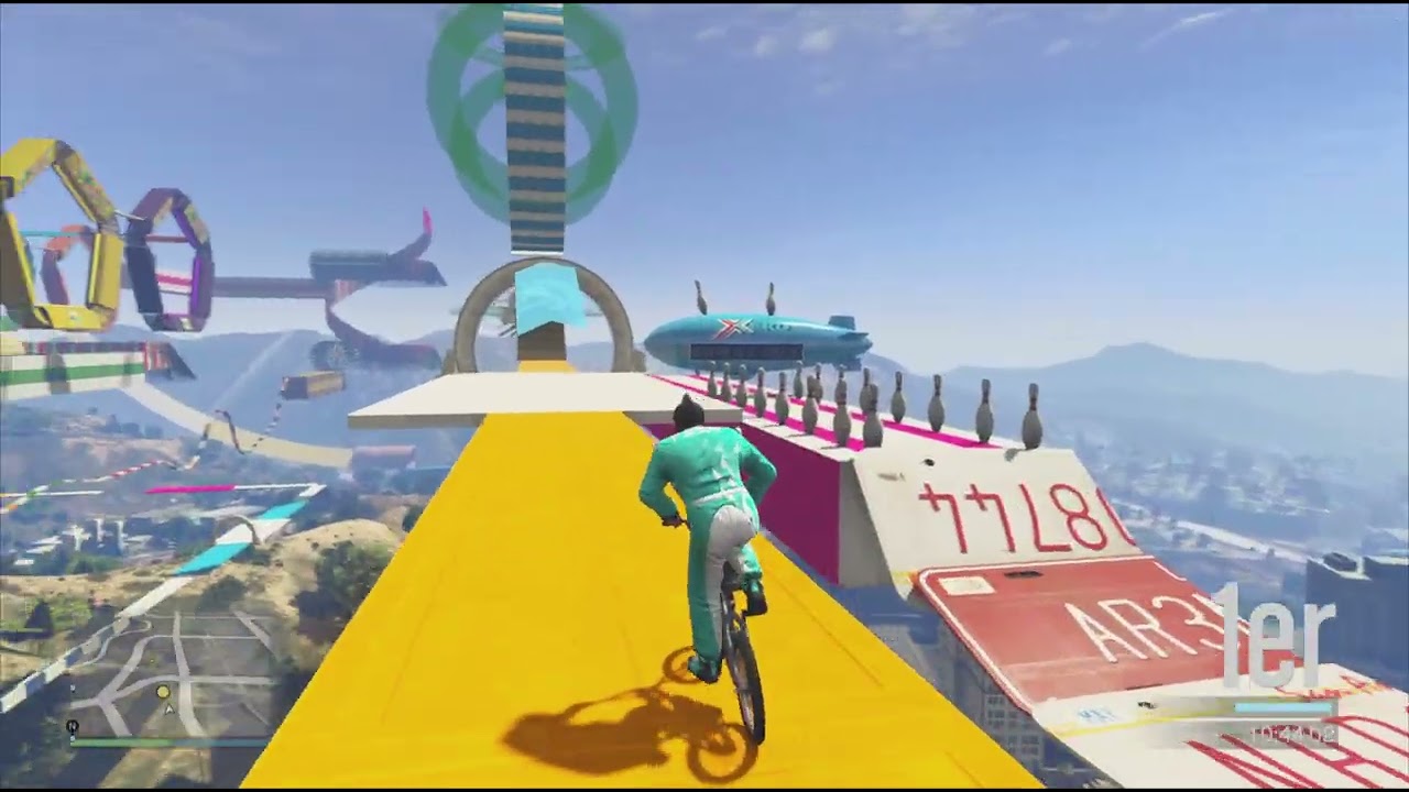 Cap parkour Velo