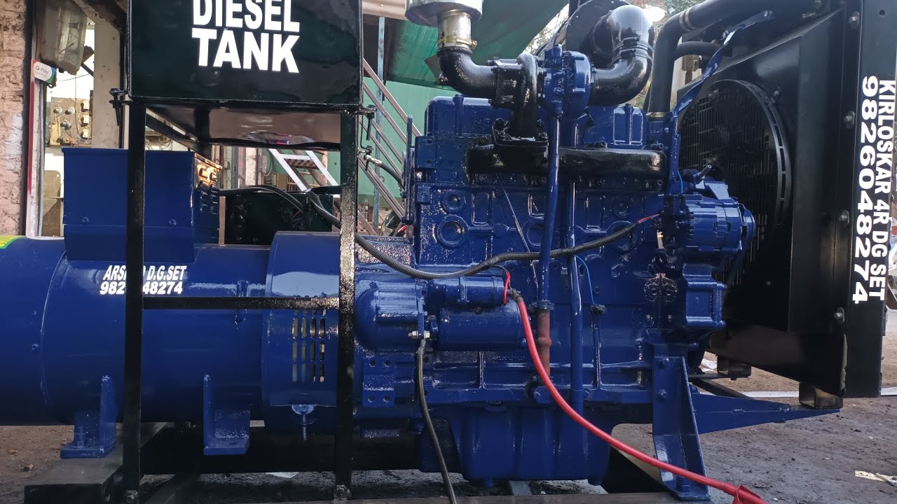 generator Kirloskar 62.5.kva open DG set 3 phase | (M.P) Indore | ARSHAD DG SET | Call 9826048274