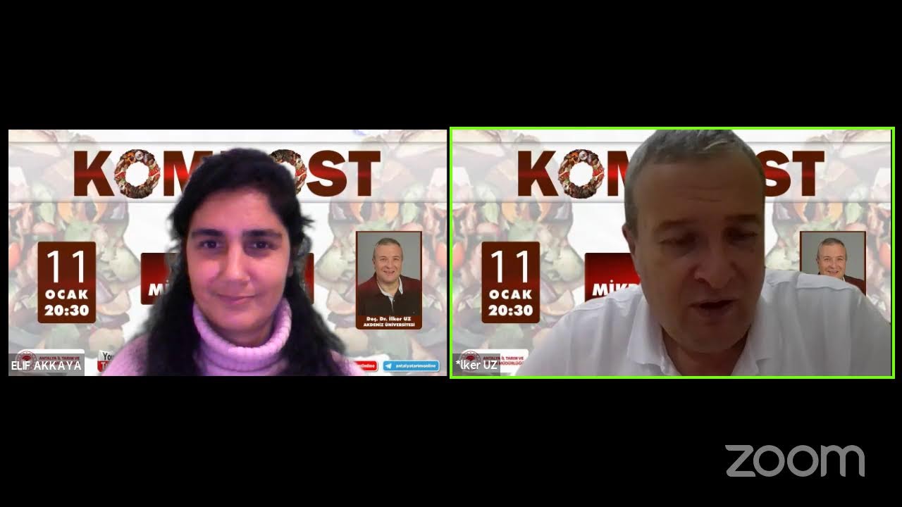 Kompost Akademisi-9 Toprak Mikrobiyolojisi Doç. Dr. İlker Uz