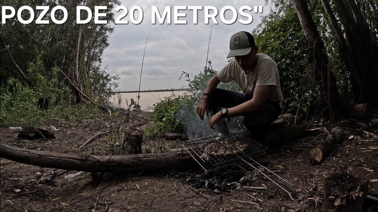 EL POZO DE 20 METROS,PESQUE EN UNO DE LOS MEJORES LUGARES DE RAMALLO, PESCA Y COCINA-NICO REYNOSO