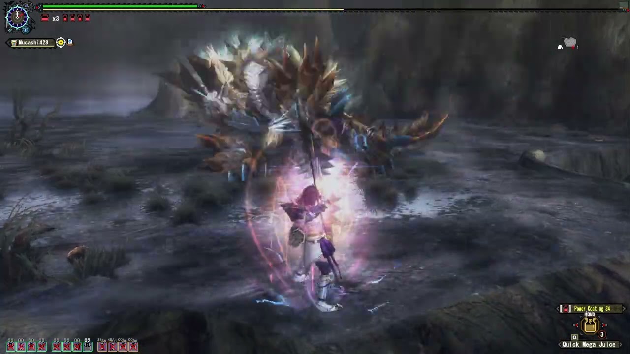 [MHF] Musou Zinogre Bow 8:13