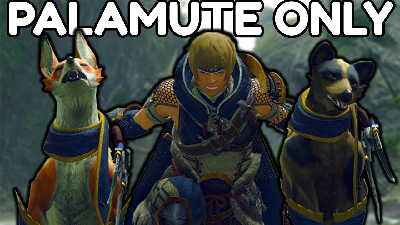 Can You Beat Monster Hunter Rise With Only Palamutes?