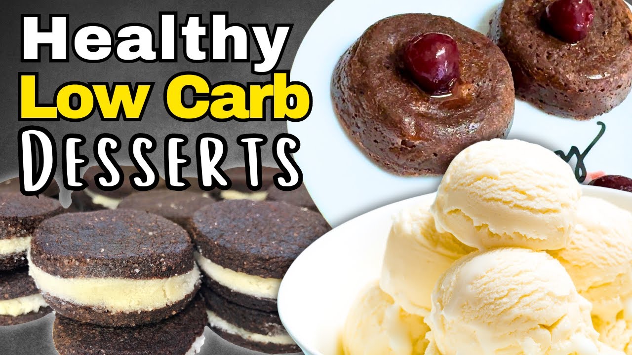 7 Easy Healthy Low Carb Dessert Recipes (Carnivore Ice Cream Recipe)