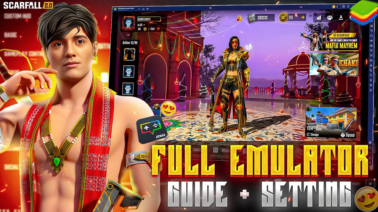 ScarFall 2.0 for PC 🎮 | Download + Keymapping Guide + Sensitivity | Indian Battle Royale