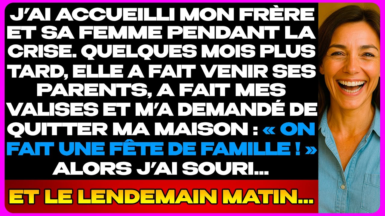 Ils M’Ont Chassée De Ma Propre Maison Pour Leur Fête… Alors J’Ai Fait Changer Les Serrures