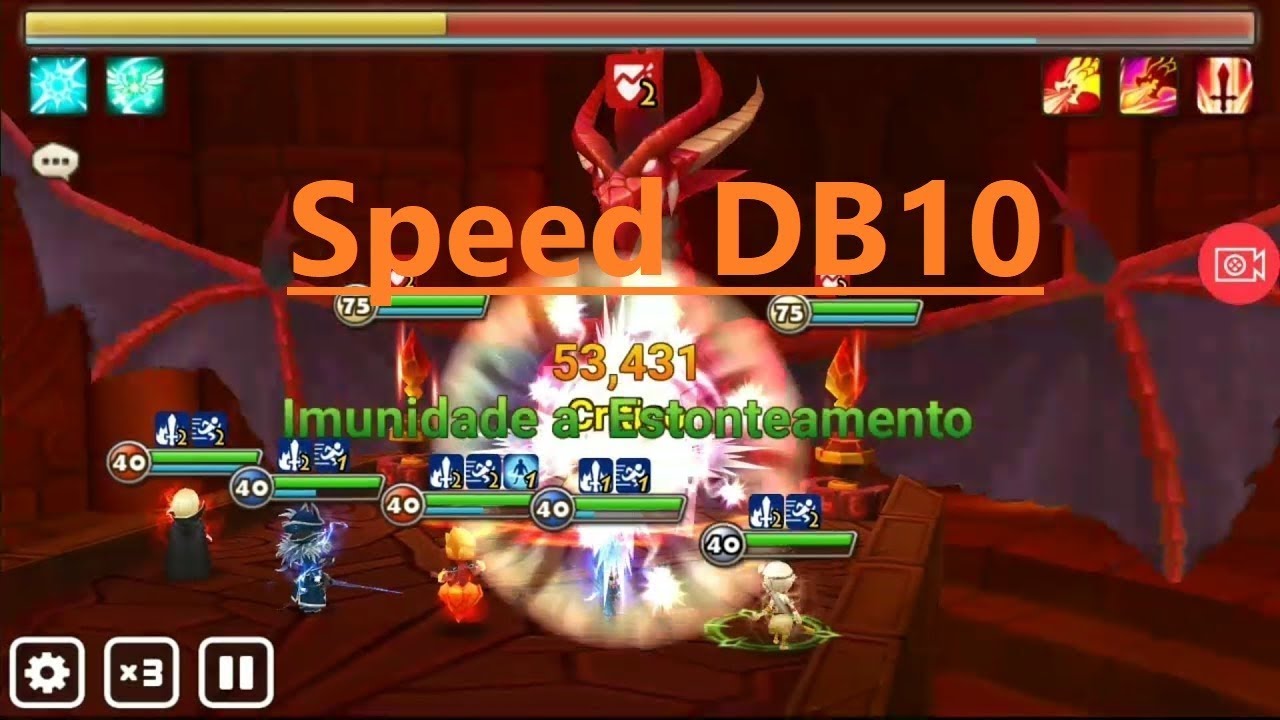 Summoners War Dragons B10 Speed Team under 1 Minute! 8 Teams Variation