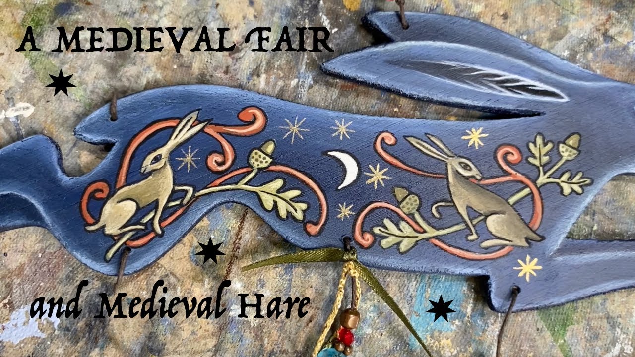 Glastonbury Medieval Fair and a Medieval Hare.