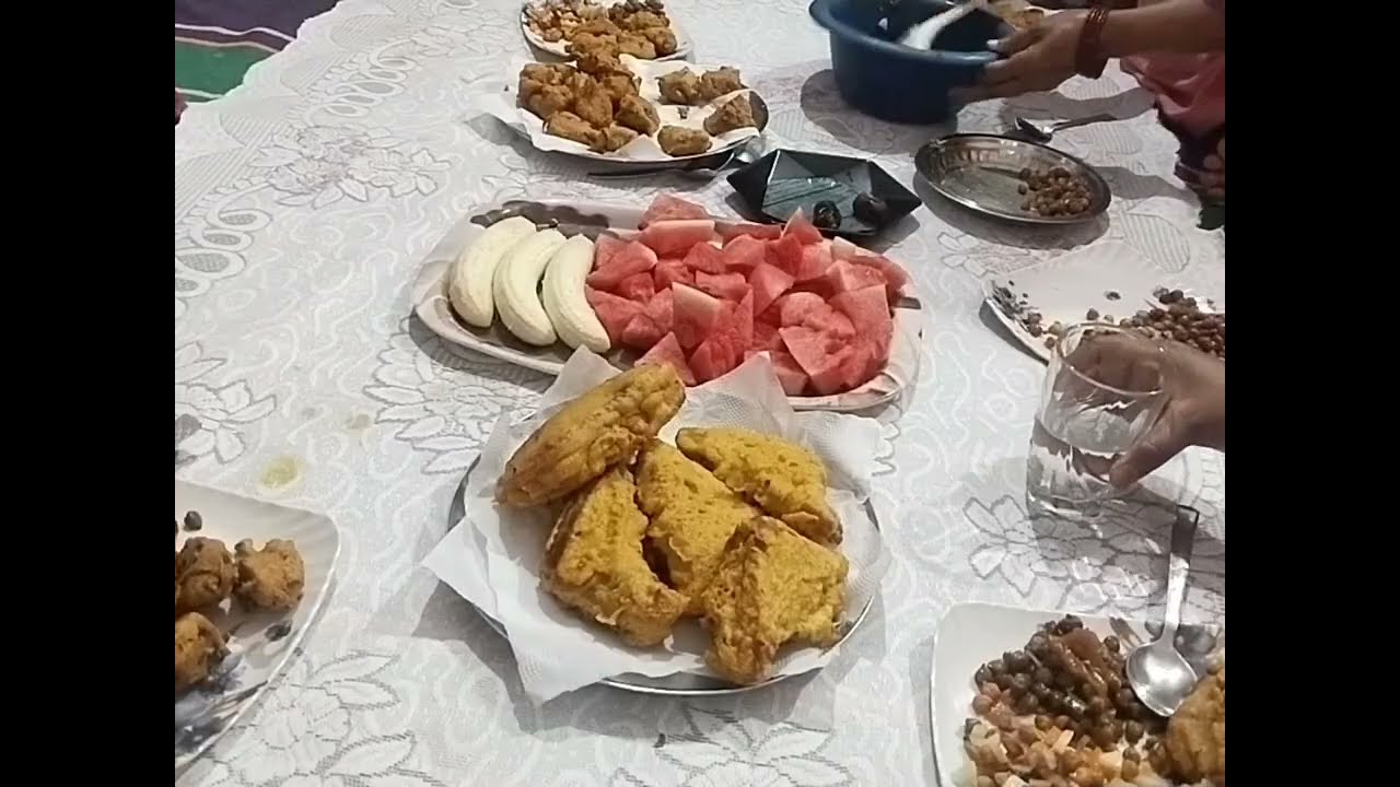 Alhamdulillah 8 Rojah 🌙complete || Bread Pakoda || Iftar Vlog..