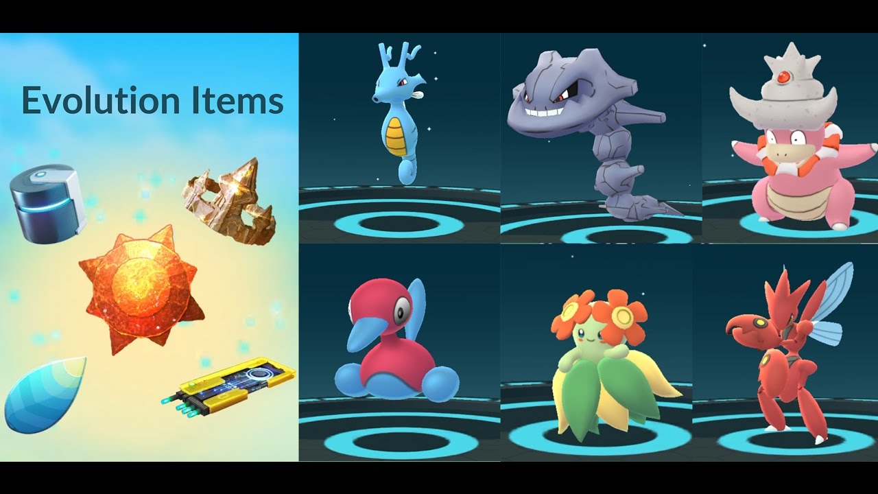 EVOLUTION ITEMS POKÉMON GO GEN 2