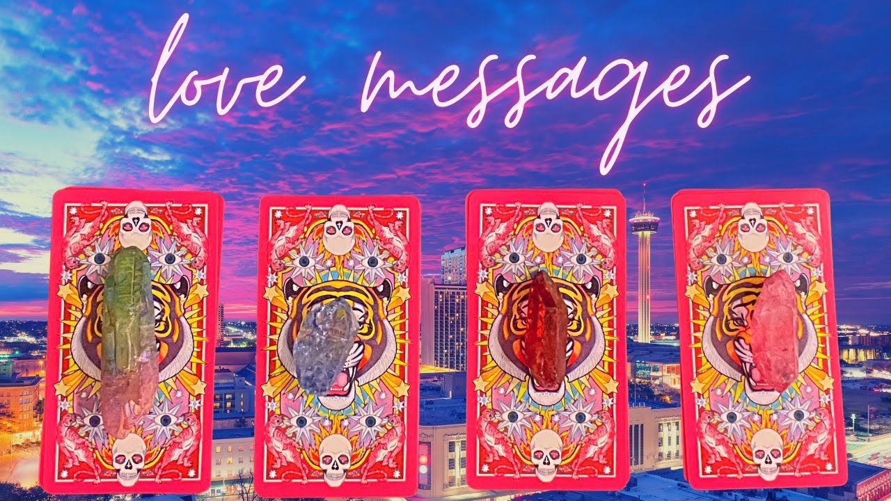 LOVE (???) MESSAGES from YOUR PERSON ⚡️❤️⚡️ pick a card ⚡️❤️⚡️