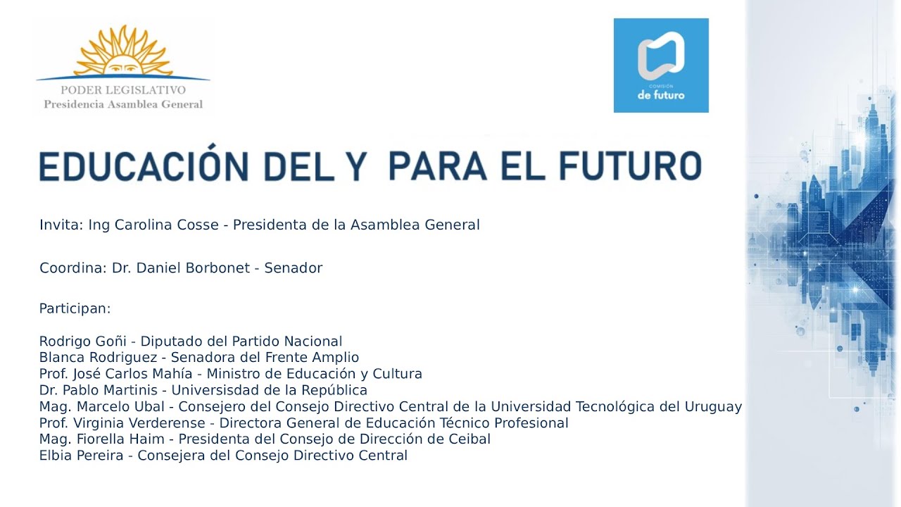Educación del y para el Futuro - Celebración del Día del Futuro.