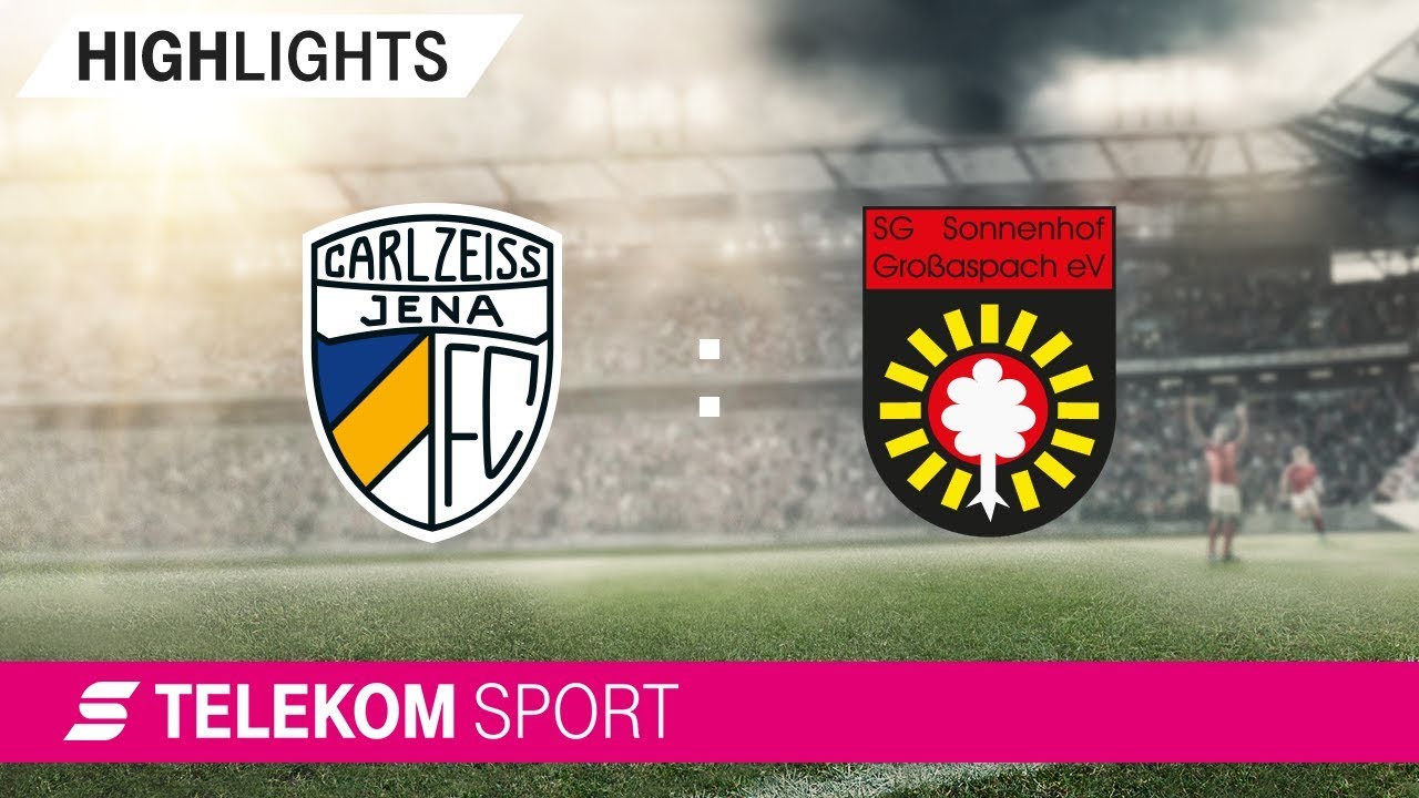 FC Carl Zeiss Jena - SG Sonnenhof Großaspach | Spieltag 1, 18/19 | Telekom Sport