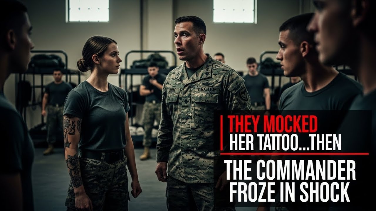 They Mocked Her Tattoo at SEAL Bootcamp—Then the Commander Froze in Shock | Emotional Stories.