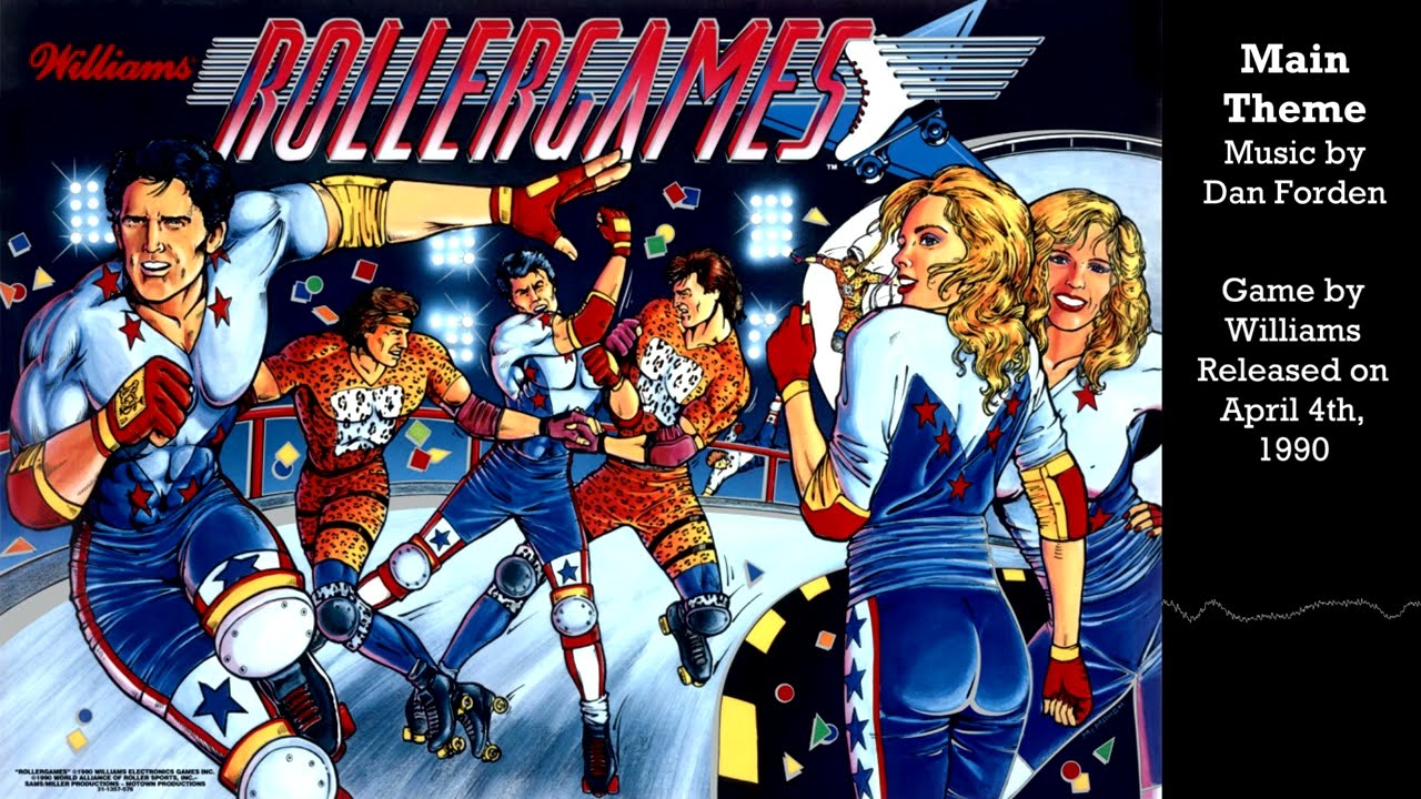 Main Theme - Rollergames (pinball music)