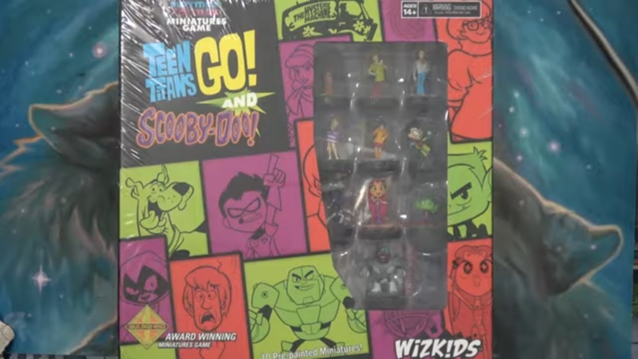Heroclix; Teen Titans Go & Scooby Doo Miniatures Game UNBOXING!!!
