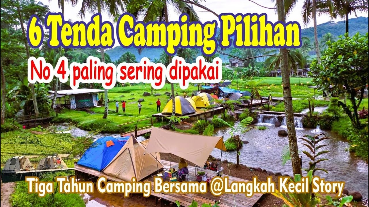 🏕️ 6 Tenda Camping Pilihan Langkah Kecil Story #tendacamping #campingtents #fyp