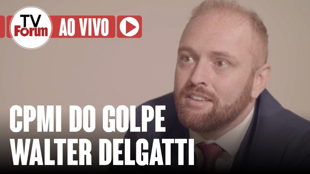 Walter Delgatti, o hacker, na CPI do Golpe de 8 de Janeiro