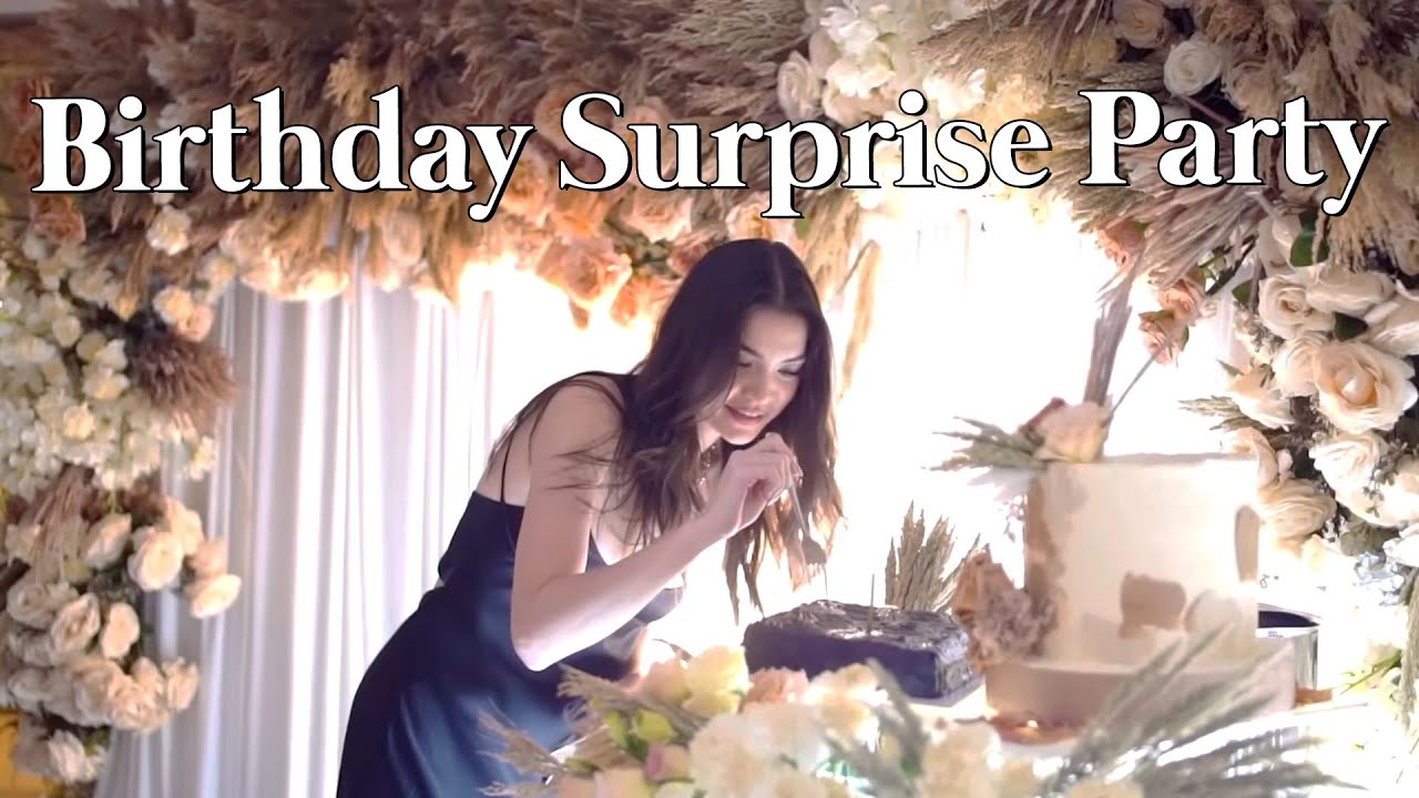 Unexpected Surprise from Friends & Family (Birthday Party 2022) | Rhian Ramos