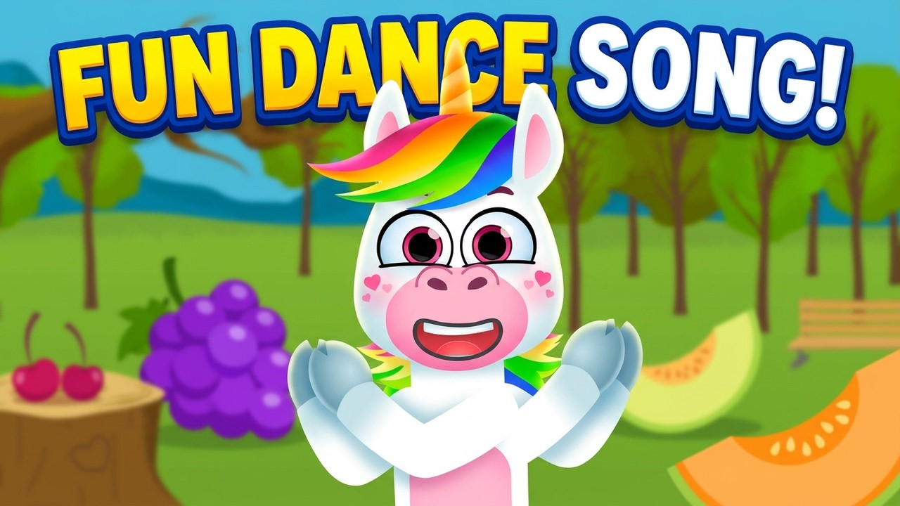 Grape in the Melon | Fun Fruit Song & Nursery Rhyme for Toddlers #kidssongs #preschoolsongs 