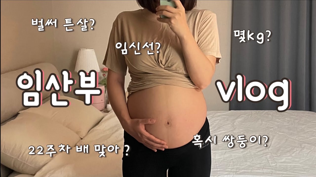 임산부 브이로그 || 20-22주차 일상, 아기용품 당근마켓 거래, 이케아 아기침대, 타이니러브모빌, 코스트코 장보기, 정밀초음파검사, 22주 배크기, 비스트로누 밀키트