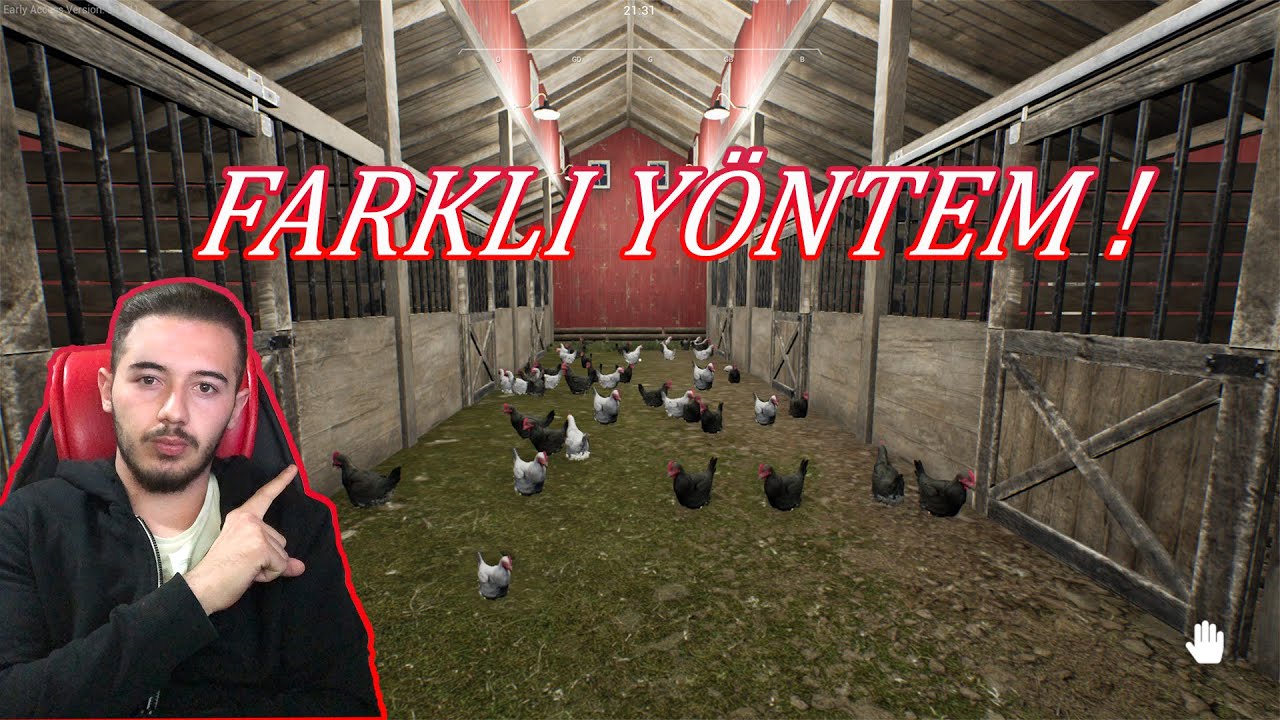 BU TAKTİKLE TAVUKÇULUK ARTIK ÇOK KOLAY ! Ranch Simulator 11.BÖLÜM