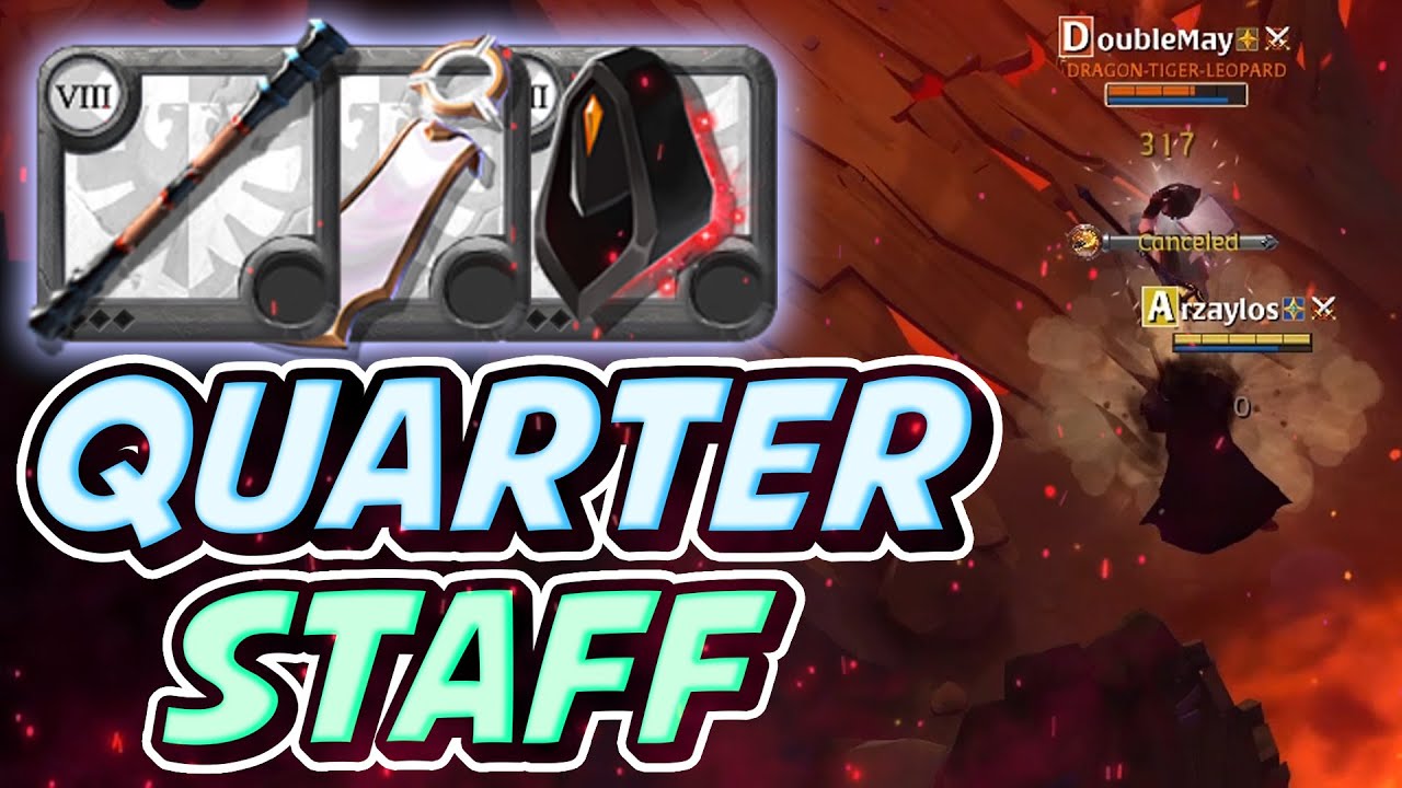 Albion Online Quarter Staff มันคือ อาวุธกูเก่ง ขอมาก็เล่น -- Top 50 Server