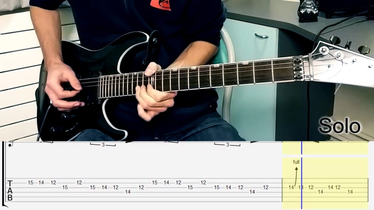 METALLICA - Now That We're Dead Full Guitar Lesson w/ TABS [HD]
