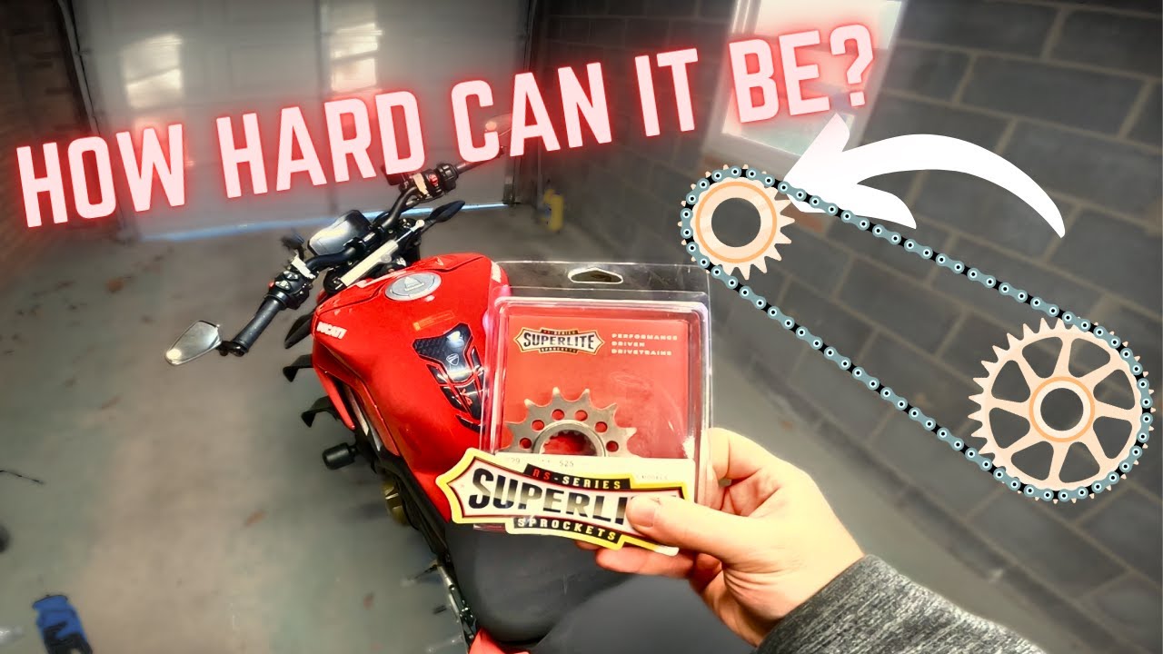 How To Install A Front Sprocket On A Ducati
