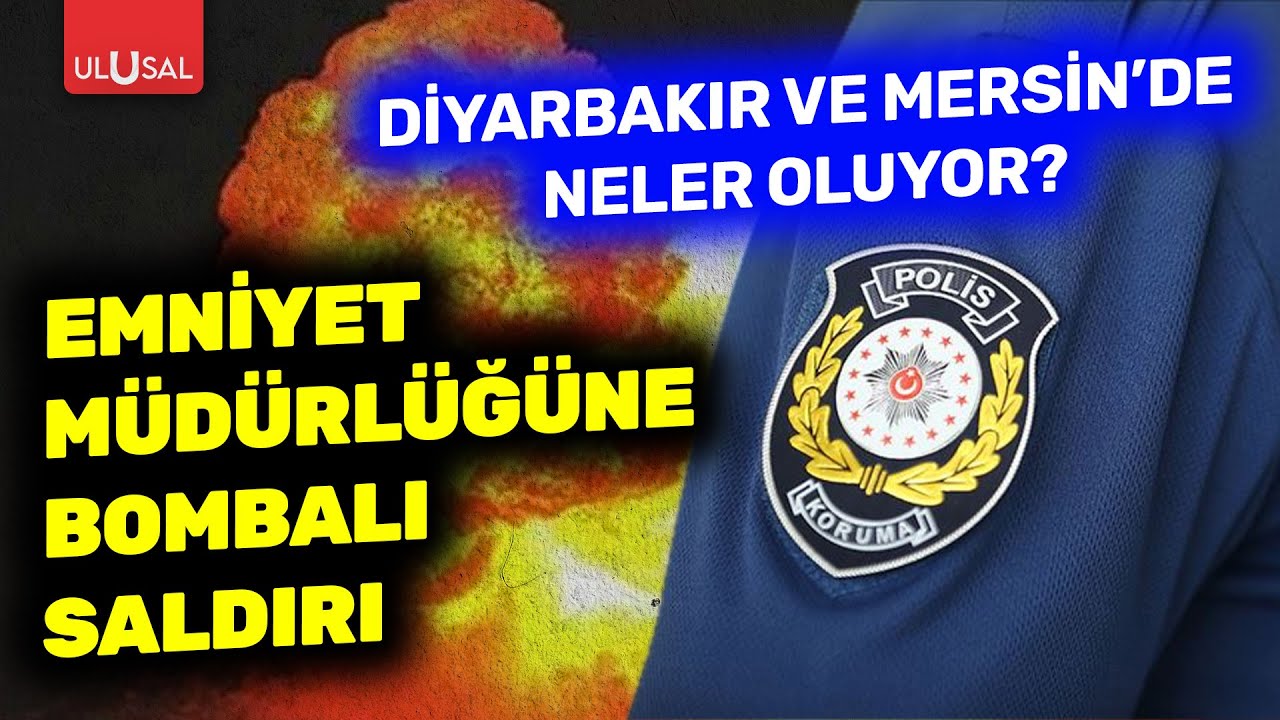 Diyarbakır'da İl Emniyet Müdürlüğü'ne el yapımı bomba ile saldırı düzenlendi