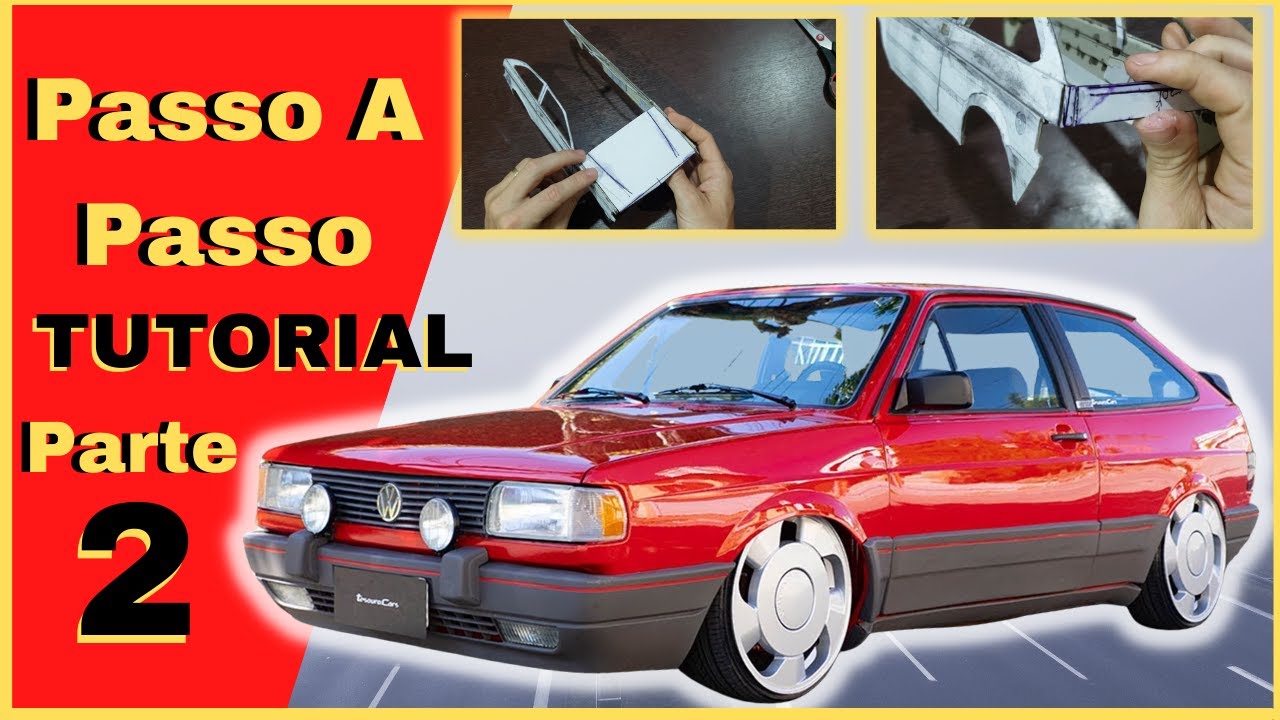 Como Fazer um GOL QUADRADO de Papel Tutorial Parte 2
