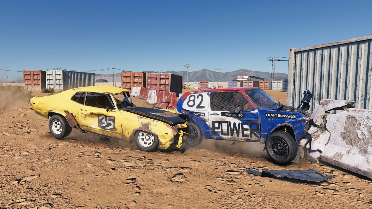 Wreckfest 2: Junkyard Speedbowl & Figure 8