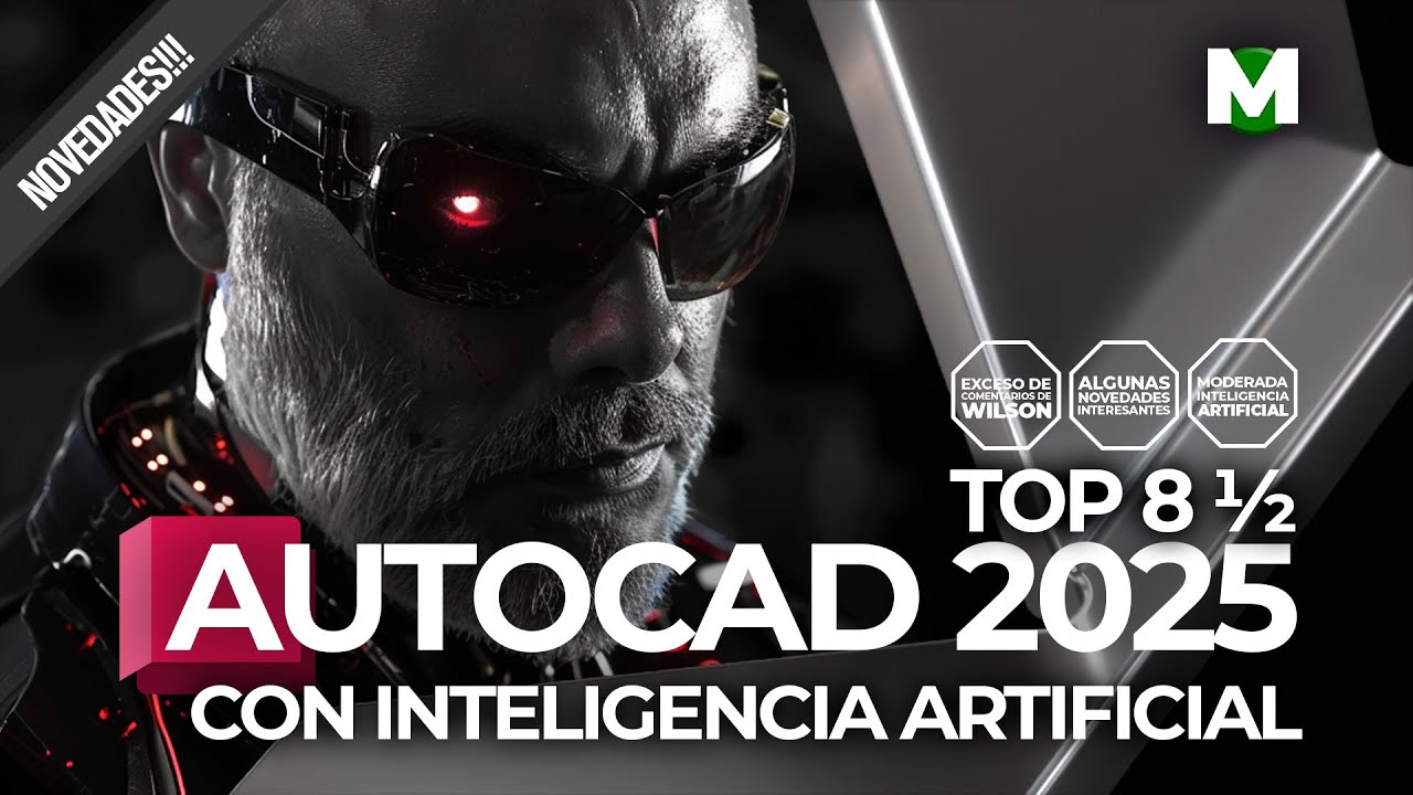⭕​Inteligencia Artificial en AutoCad 2025!? | Novedades | Todo lo nuevo | Ingles y Español | iA | Ai