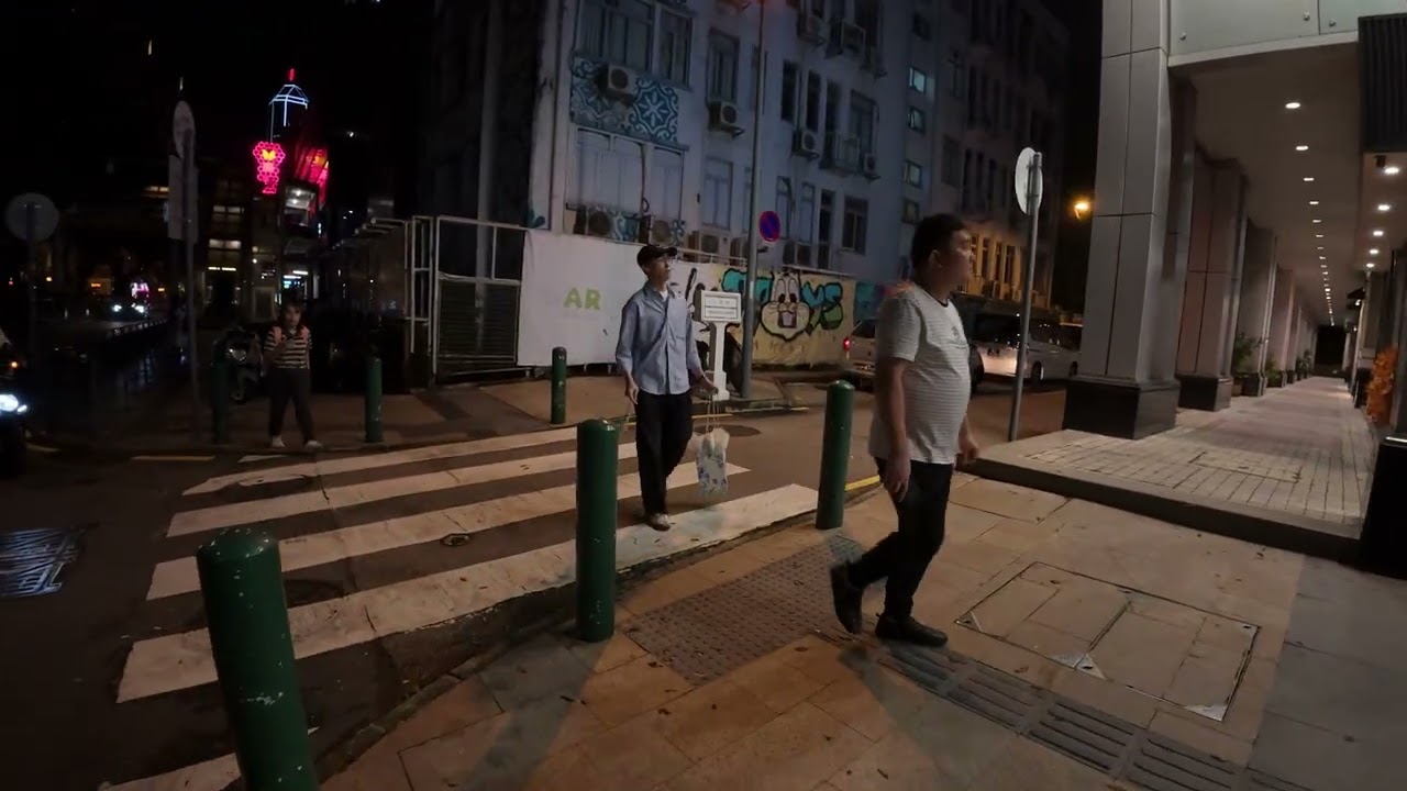 9.24 action 5 pro night street walk