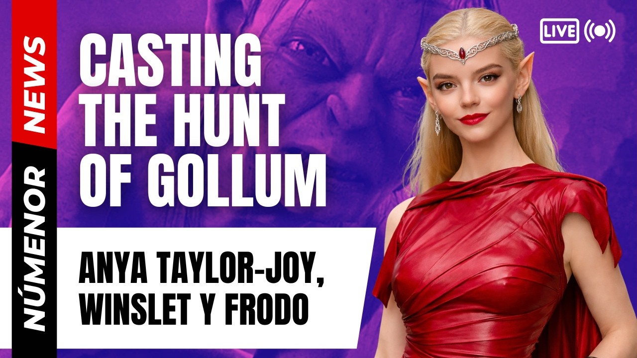 THE HUNT OF GOLLUM: ¿Se suman al casting Anya Taylor Joy, Kate Winslet y Elijah Wood?
