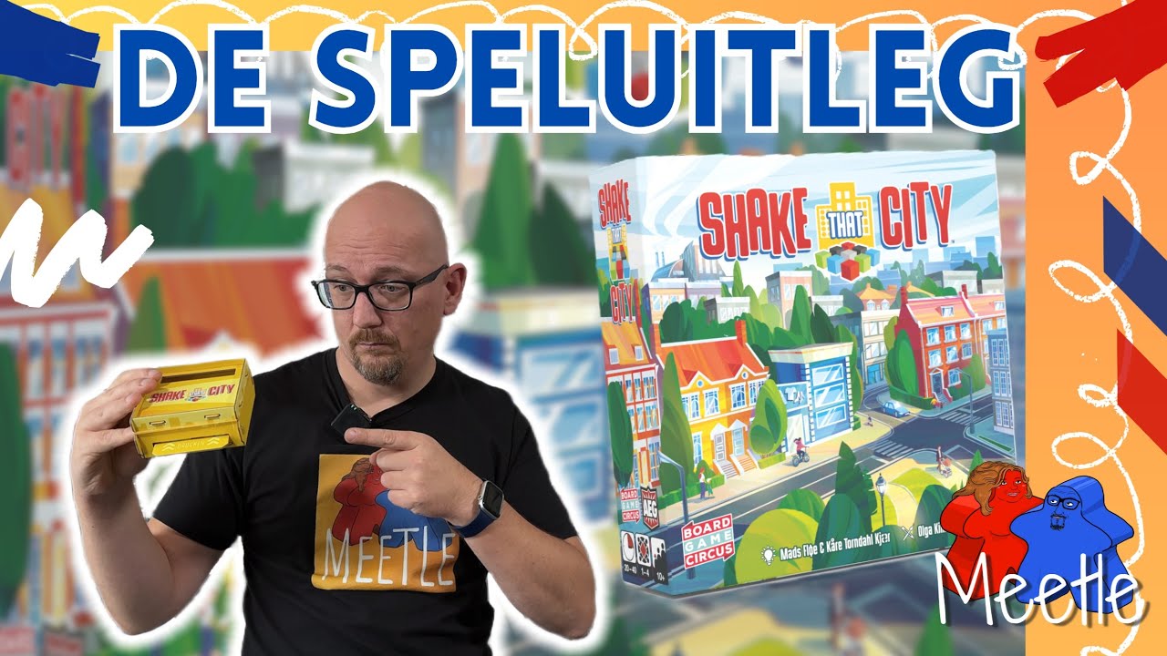 Hoe speel je SHAKE THAT CITY? Speluitleg en review in het Nederlands 🏘️