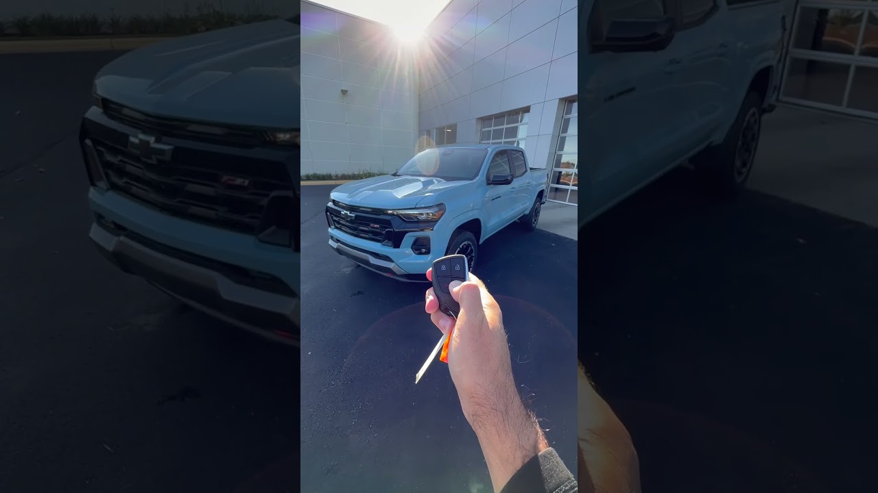 Chevrolet Colorado 2026 года | «Как запустить двигатель дистанционно»
