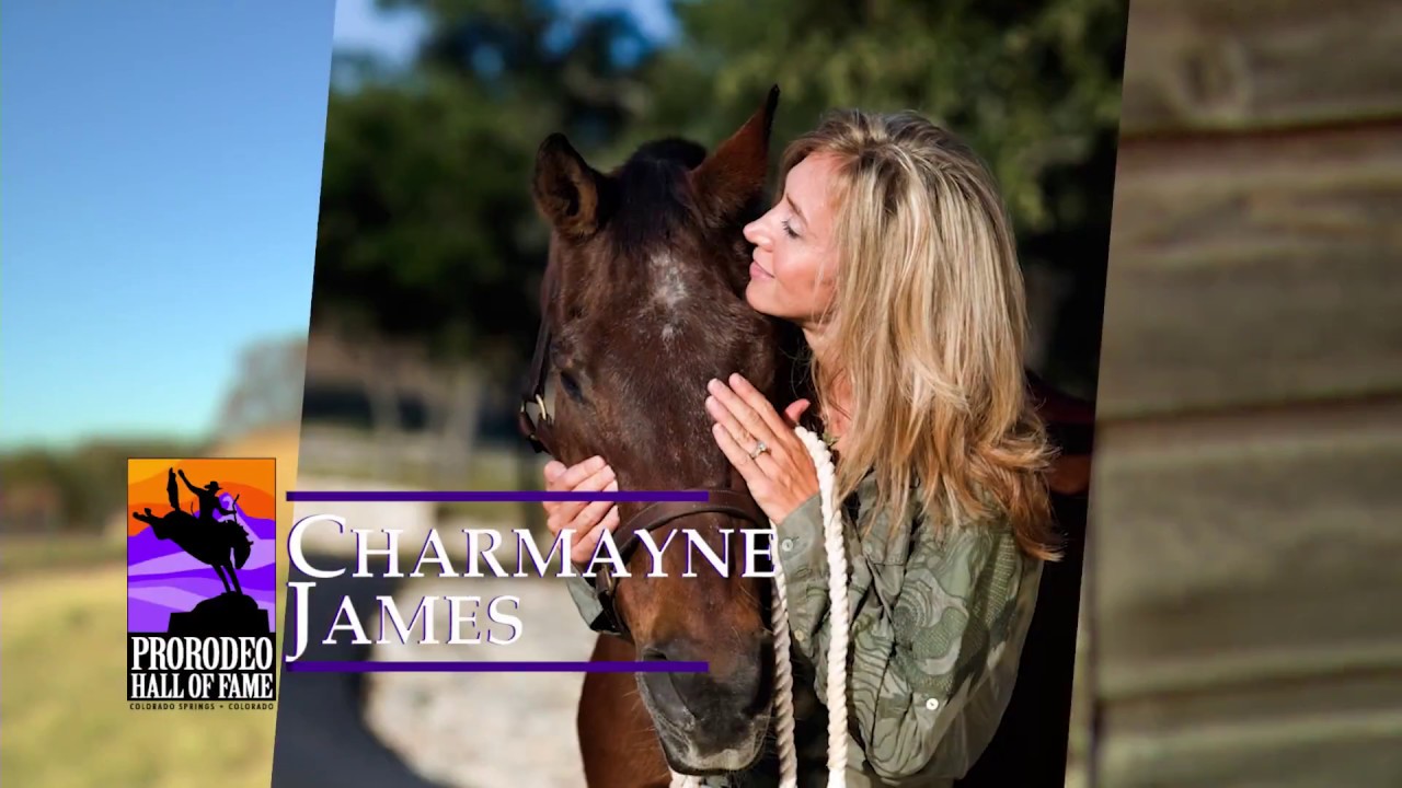 2017 ProRodeo Hall of Fame Inductee Charmayne James