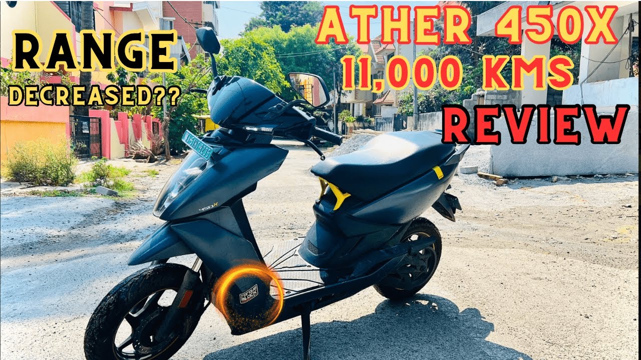 ATHER 450X 11,000 KMS❗️KANNADA LONG TERM REVIEW❓|| is electric really the future??||  #electric