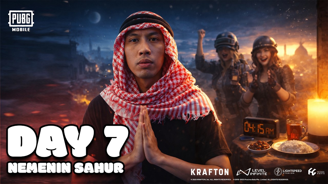 DAY 7 SAHUR BARENG CHIBEG | PUBG MOBILE