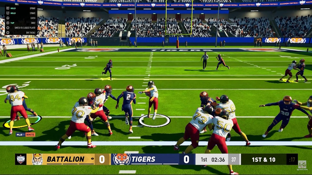 Maximum Football - Gameplay PS4