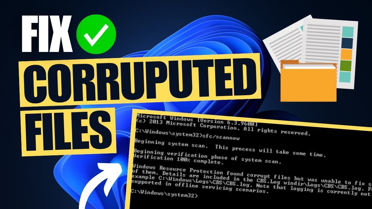 Fix Corrupted Files in Windows | Step-by-Step Guide (2024)