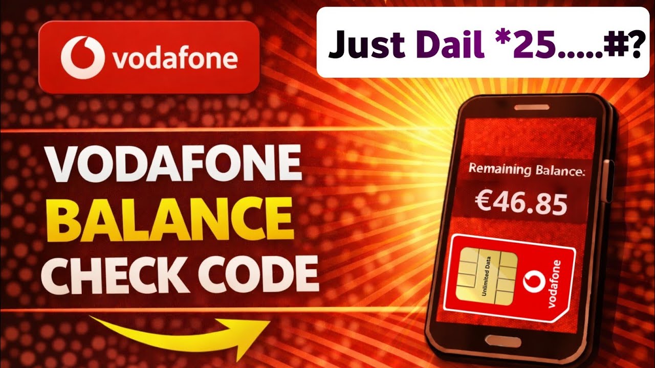 Проверка баланса Vodafone