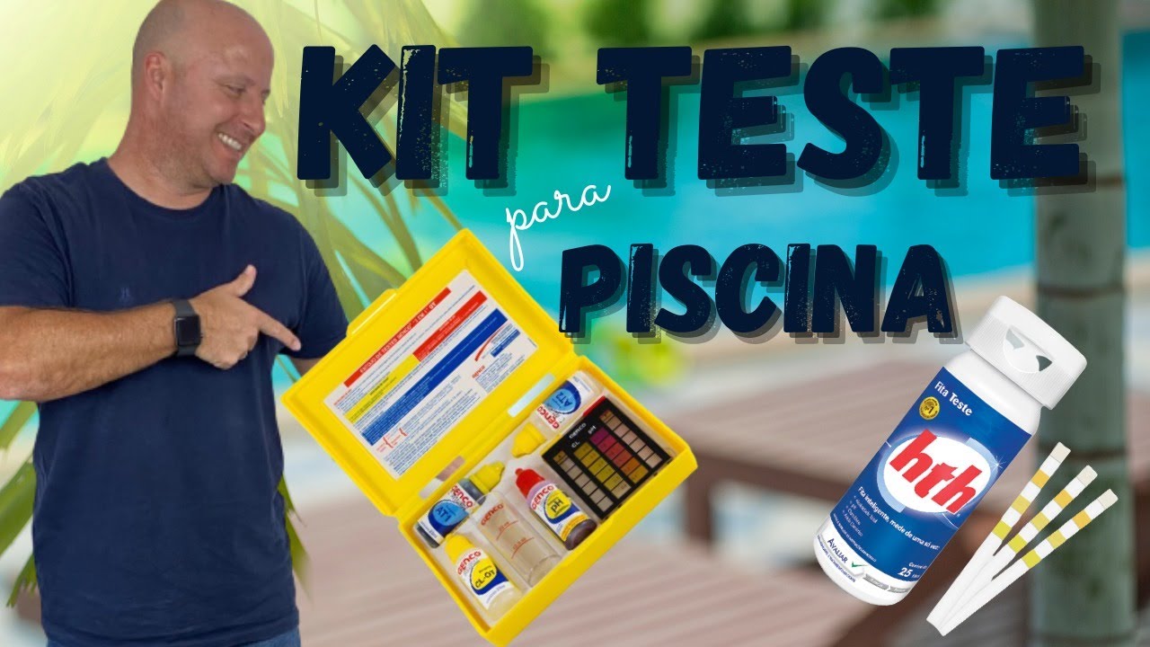 PISCINA - Estojo teste ou Kit teste - Marca (Genco e HTH)