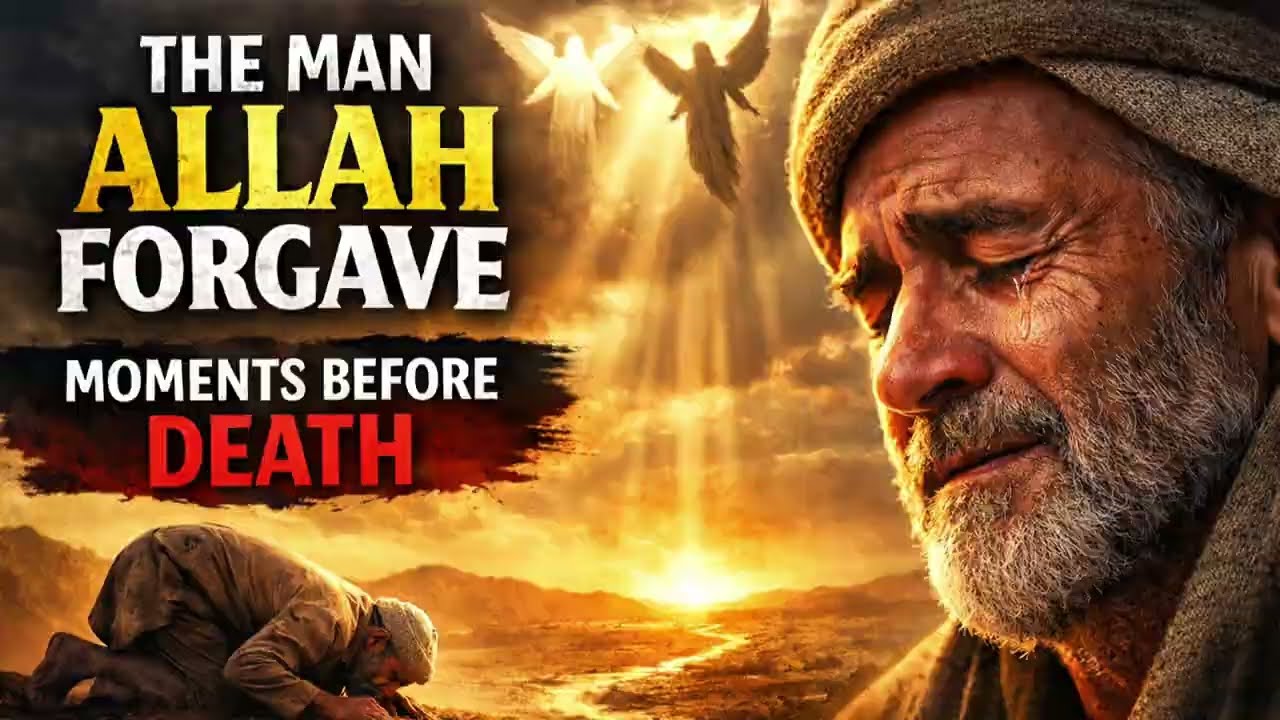 The Man Allah Forgave Moments Before Death #ramzanspecial #allahforgives #repentance #ramadan 