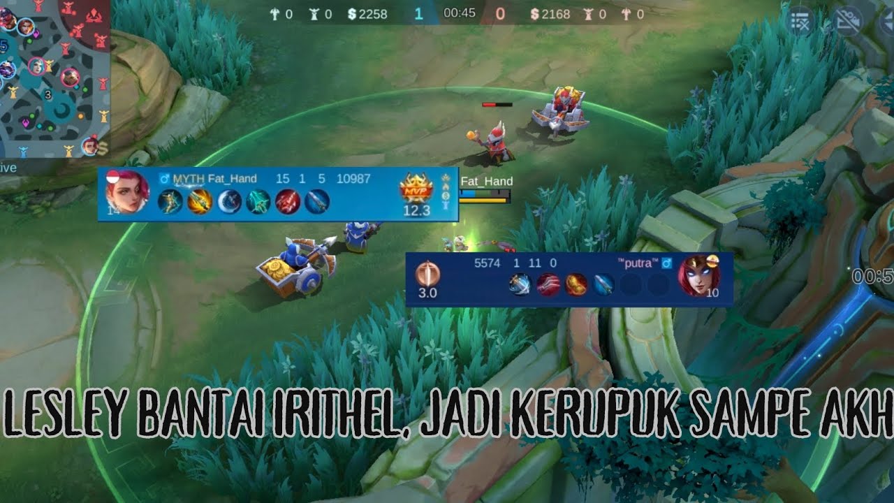 LESLEY VS IRITHEL DAPAT FIRST BLOOD | LESLEY 1 HIT BUILD | LESLEY BUILD 2026