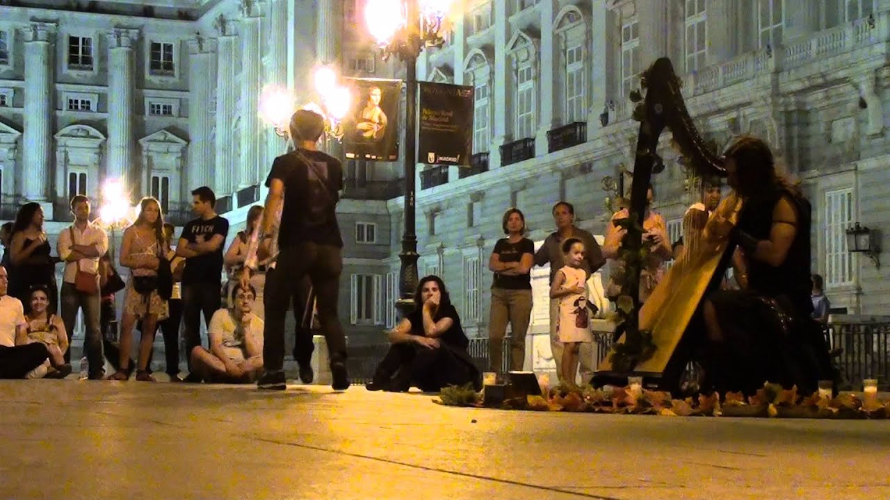 Victor Santal - Harp set part I (Palacio Real, Madrid 23.07.2011) + little difficulties ;-) HD
