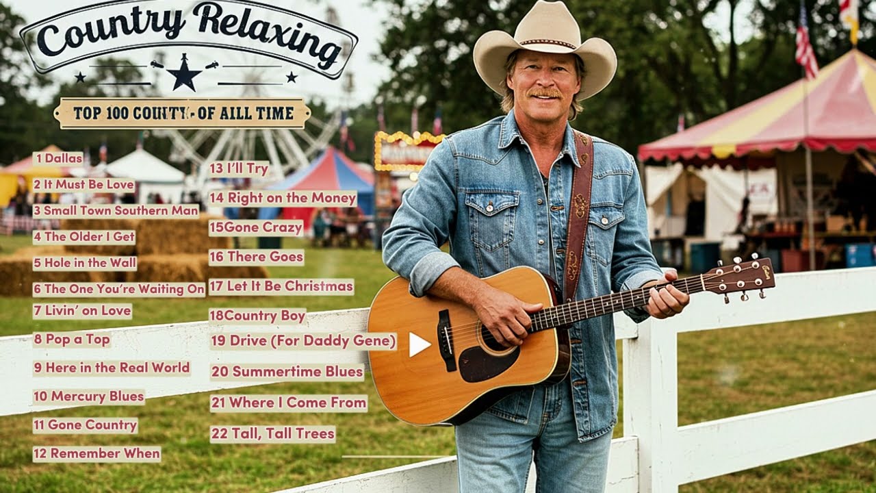 BEST 20 Country Music ALAN JACKSON &ndash; Pure Country Emotion in AI Performance
